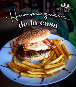 Hamburguesa de la casa
